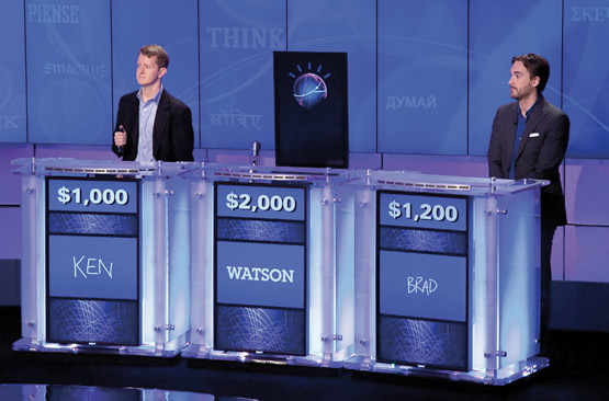 Watson s'est imposé à Jeopardy, en gagnant contre les champions en titre du fameux jeux télévisé.