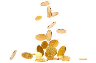 Des pièces de monnaies