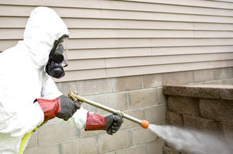 pulvérisation d'insecticide