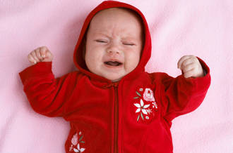 Bébé souffrant de coliques