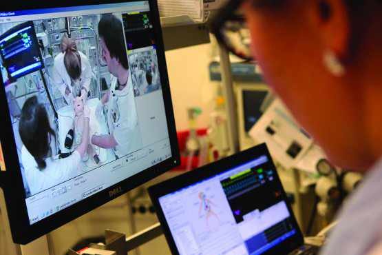 Le simulateur d’urgences pédiatriques