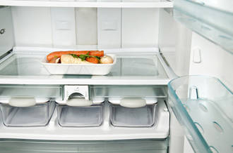Un frigo presque vide