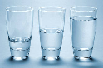 verres d'eau