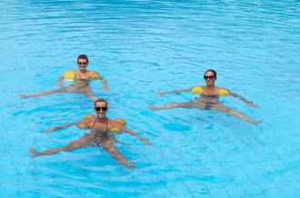 La gymnastique aquatique peut améliorer la tension artérielle