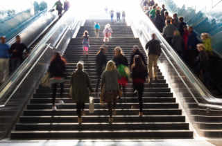 Le surpoids et l’obésité sont aussi une affaire d’escaliers