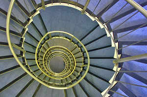 escalier hélicoïdale