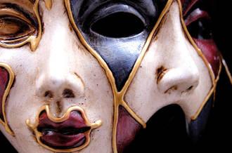 masque à deux visages