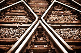 Rails de train