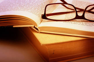 Lunettes et livres