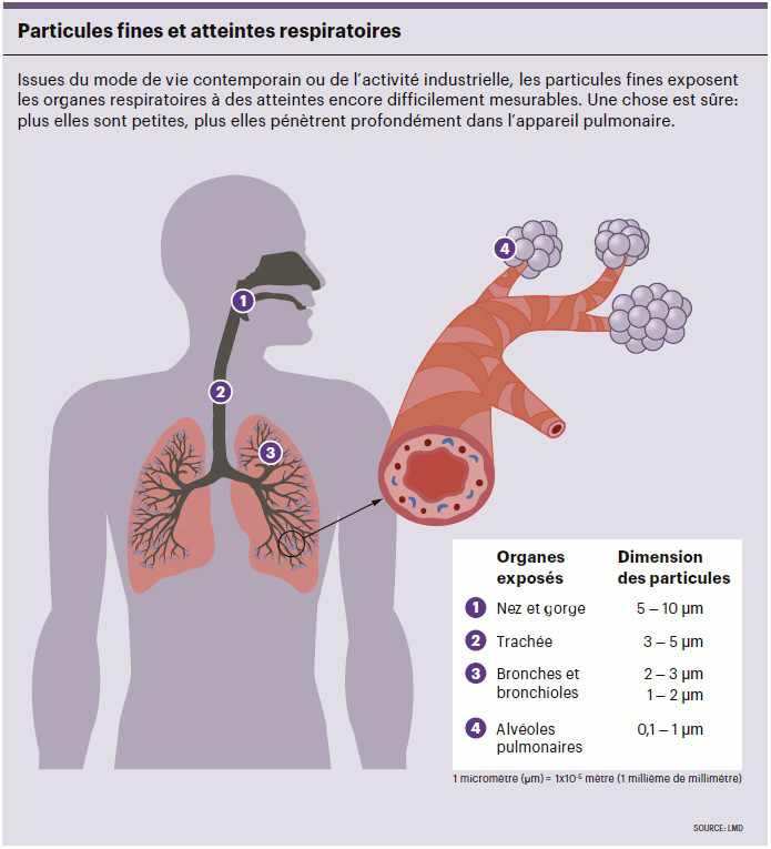 La pollution de l’air augmente les maladies cardiaques et pulmonaires