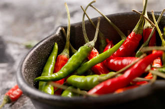 Vivre plus vieux grâce au feu du piment
